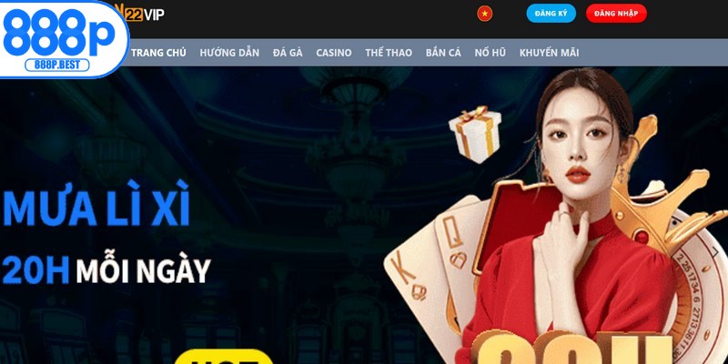 888P thương hiệu cá cược trực tuyến hàng đầu châu Á