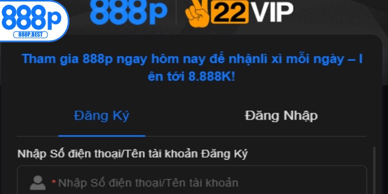Hướng dẫn tham gia 888P dành cho gamer