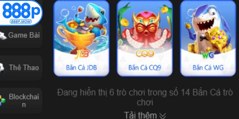 Ưu điểm tạo nên sức hút của sảnh bắn cá 888P