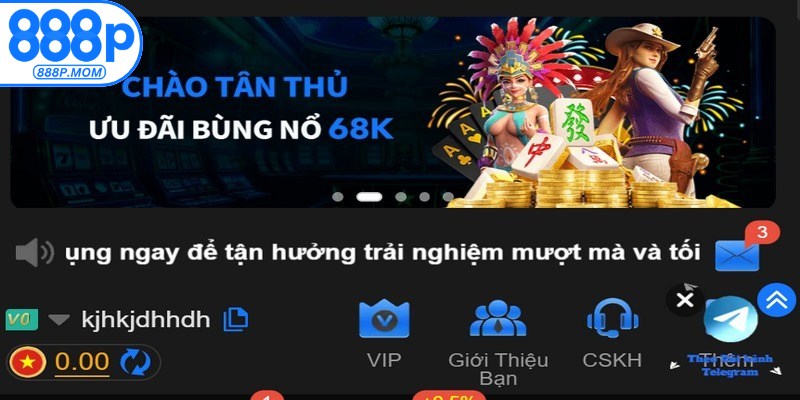 Đăng nhập 888P mở ra hành trình giải trí an toàn, hiện đại