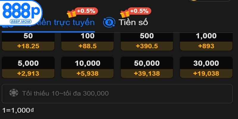 Mẹo giúp nạp tiền 888P nhanh chóng và an toàn