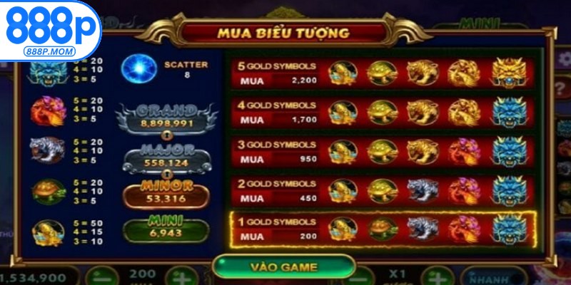 Ưu điểm vượt trội thu hút người chơi của Nổ hũ Thần Thú